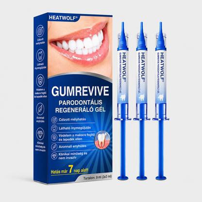 🇭🇺👨‍⚕️✅🦷 HEATWOLF® GumRevive – Parodontális helyreállító gél🍿